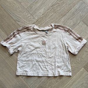 Adidas cropped t-shirt